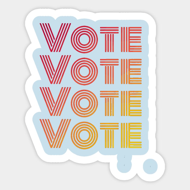 go to vote Sticker by jepriepok133